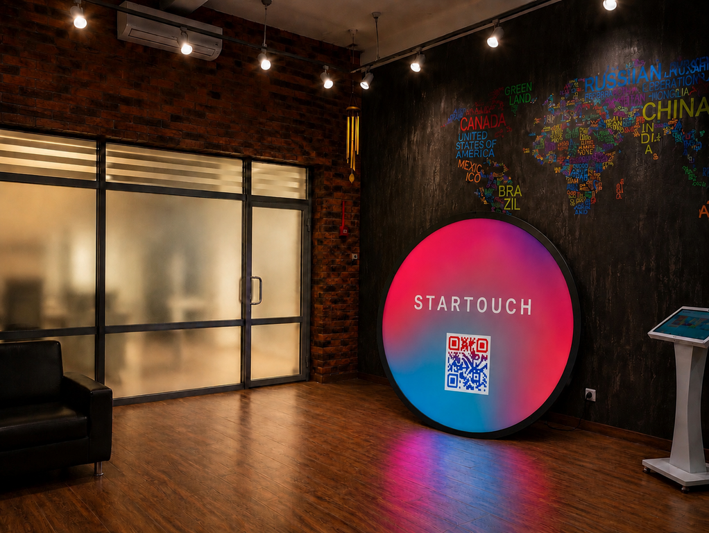 Светодиодный круглый экран STARTOUCH CIRCLE