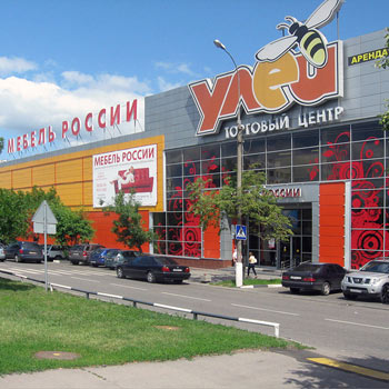 Интерьерные светодиодные экраны для детского ТЦ «Улей» в Москве